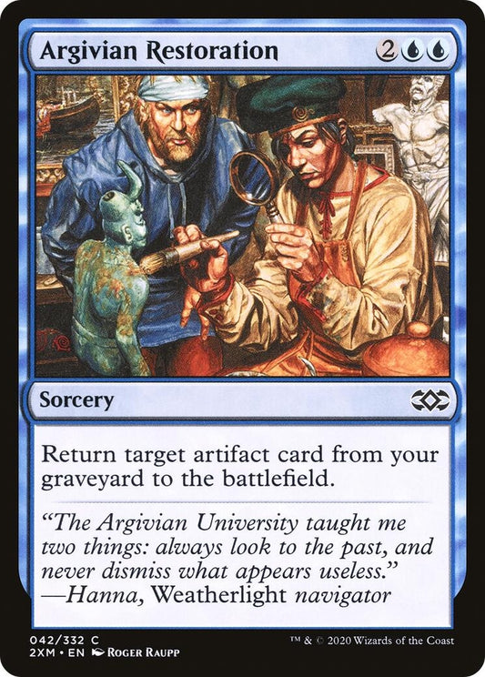Image for Argivian Restoration (42) (Double Masters) - Magic: The Gathering