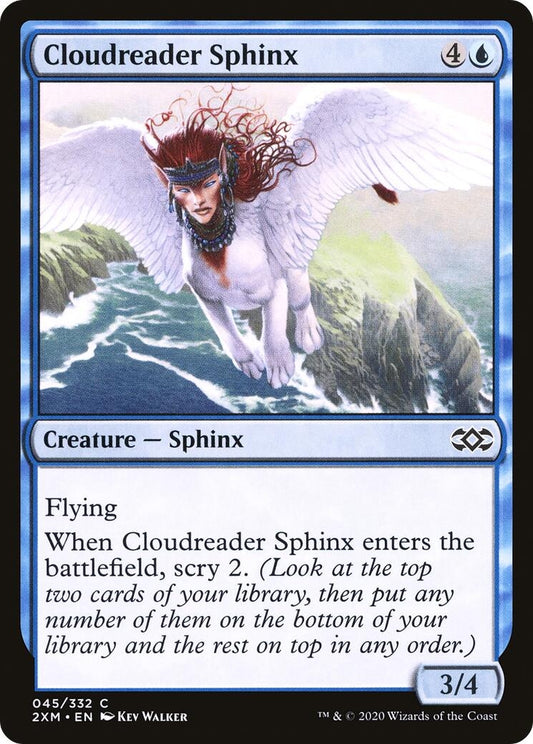 Image for Cloudreader Sphinx (45) (Double Masters) - Magic: The Gathering