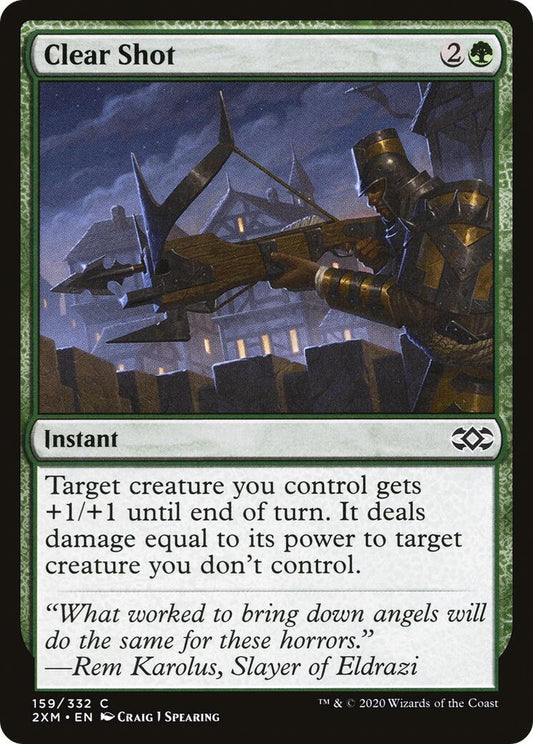 Image for Clear Shot (159) (Double Masters) - Magic: The Gathering