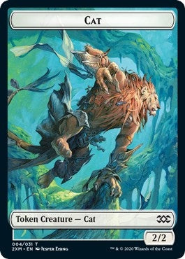 Image for Cat Token (4) (Double Masters) - Magic: The Gathering