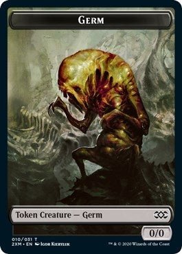 Image for Germ // Ooze Double-Sided Token (10 // 15) (Double Masters) - Magic: The Gathering