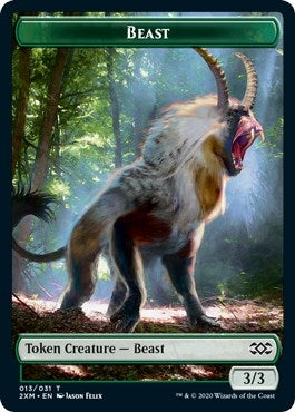 Image for Beast // Thopter (008) Double-Sided Token (13 // 8) (Double Masters) - Magic: The Gathering