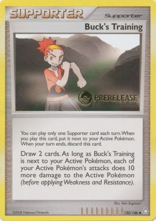 Image for Buck's Training - 130/146 (Prerelease) (130) (Miscellaneous Cards & Products) - Pokemon