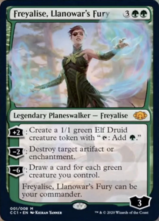 Image for Freyalise, Llanowar's Fury (1) (Commander Collection: Green) - Magic: The Gathering