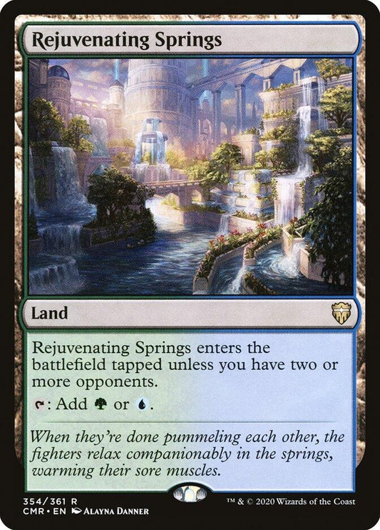 Image for Rejuvenating Springs (354) (Commander Legends) - Magic: The Gathering