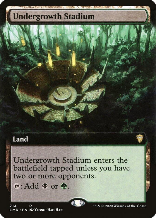 Image for Undergrowth Stadium (Extended Art) (714) (Commander Legends) - Magic: The Gathering