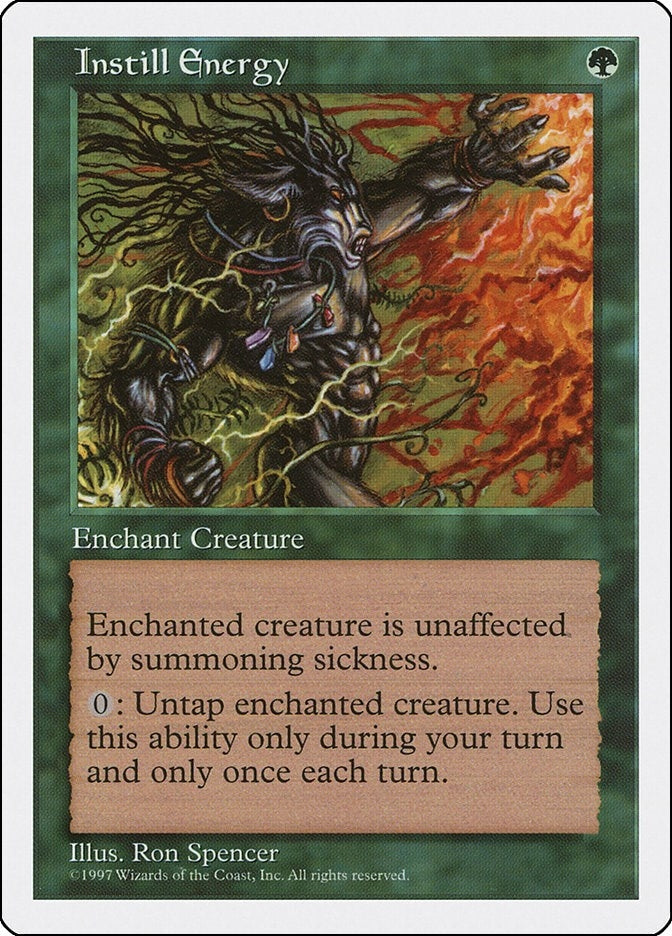 Image for Instill Energy (Fifth Edition) - Magic: The Gathering
