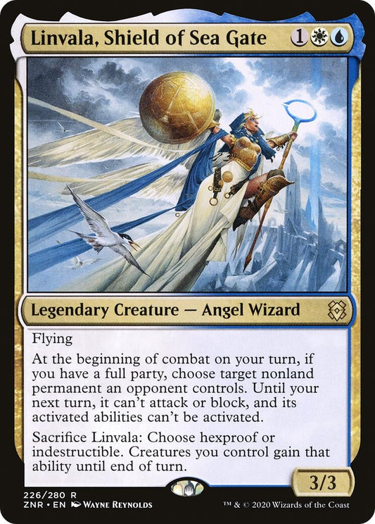 Image for Linvala, Shield of Sea Gate (226) (Zendikar Rising) - Magic: The Gathering