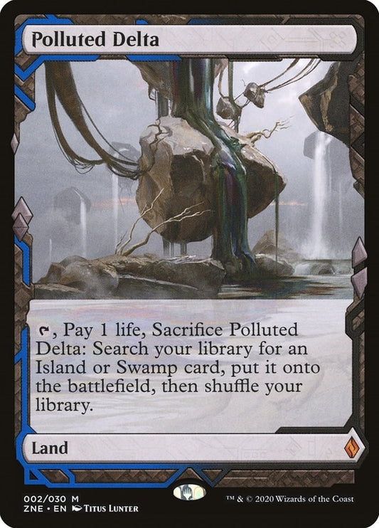 Image for Polluted Delta (2) (Zendikar Rising Expeditions) - Magic: The Gathering