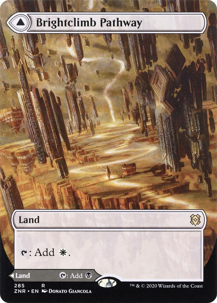 Image for Brightclimb Pathway (Borderless) (285) (Zendikar Rising) - Magic: The Gathering