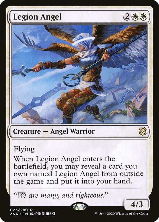 Image for Legion Angel (23) (Zendikar Rising) - Magic: The Gathering