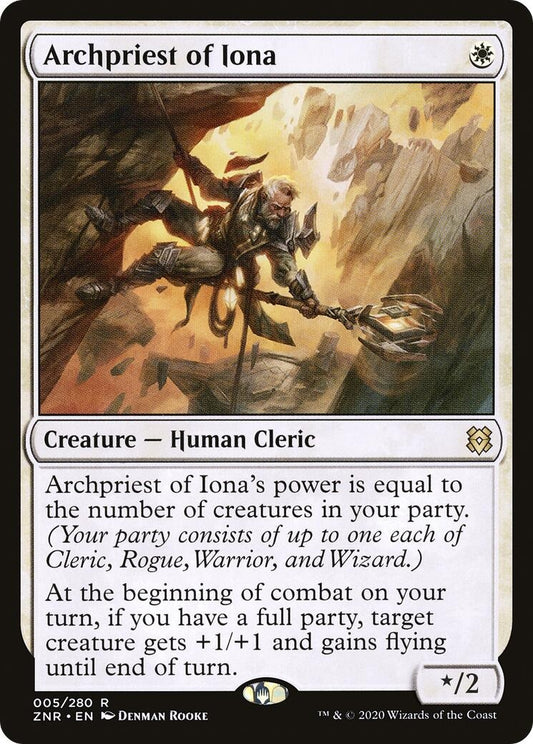 Image for Archpriest of Iona (5) (Zendikar Rising) - Magic: The Gathering