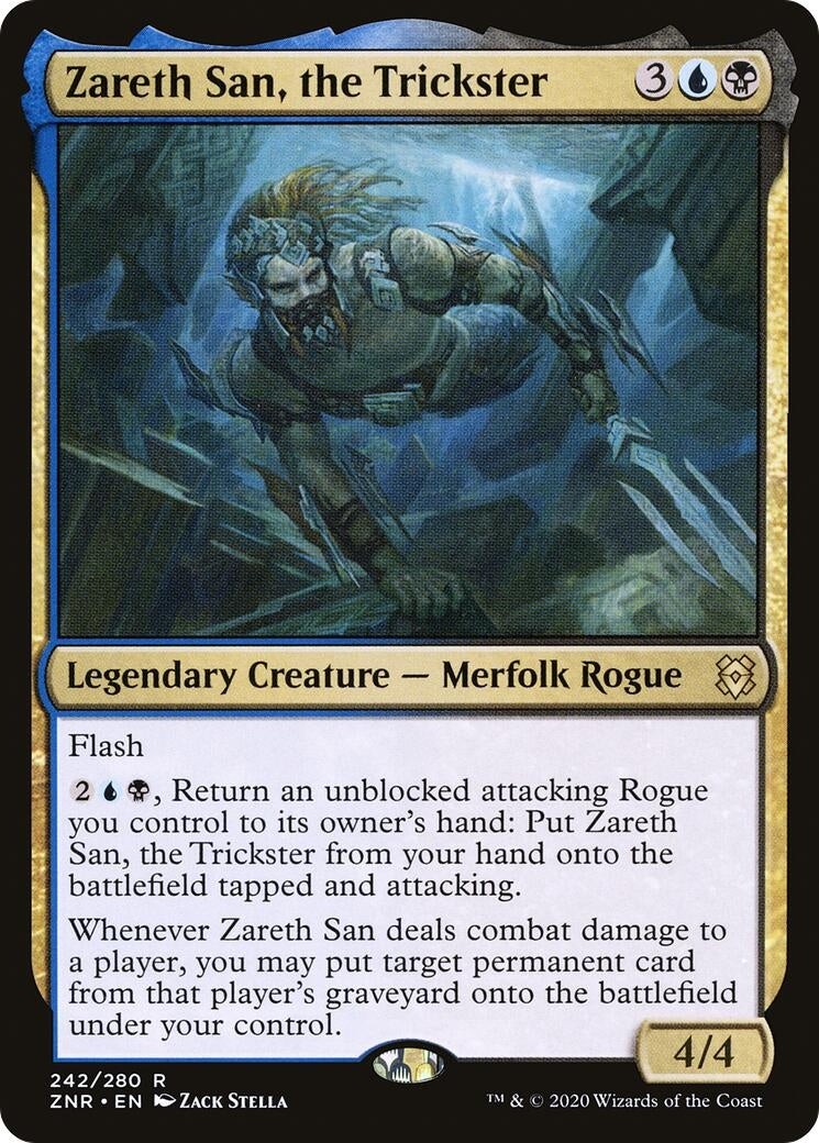 Image for Zareth San, the Trickster (242) (Zendikar Rising) - Magic: The Gathering