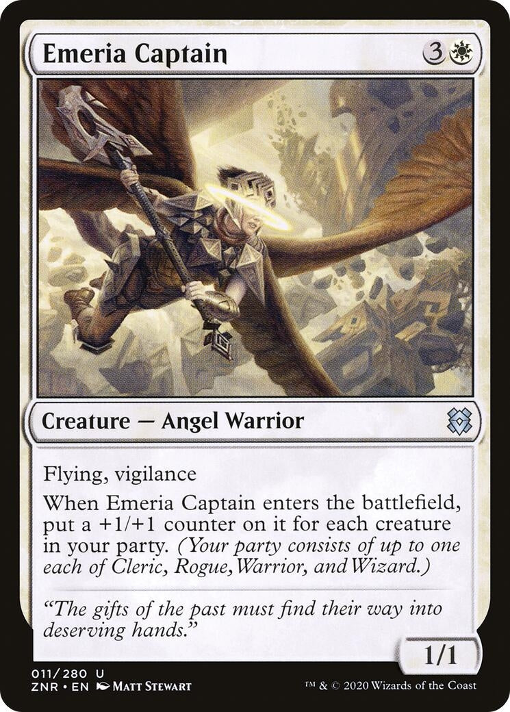Image for Emeria Captain (11) (Zendikar Rising) - Magic: The Gathering