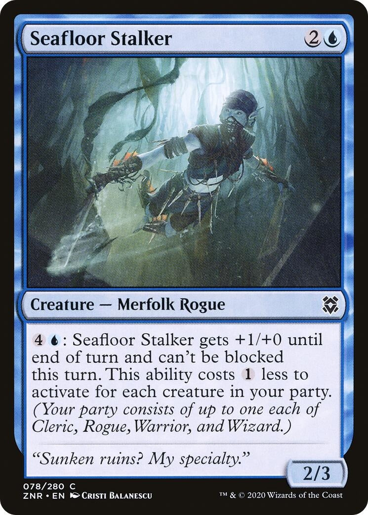 Image for Seafloor Stalker (78) (Zendikar Rising) - Magic: The Gathering