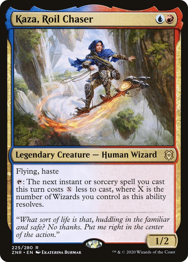 Image for Kaza, Roil Chaser (225) (Zendikar Rising) - Magic: The Gathering