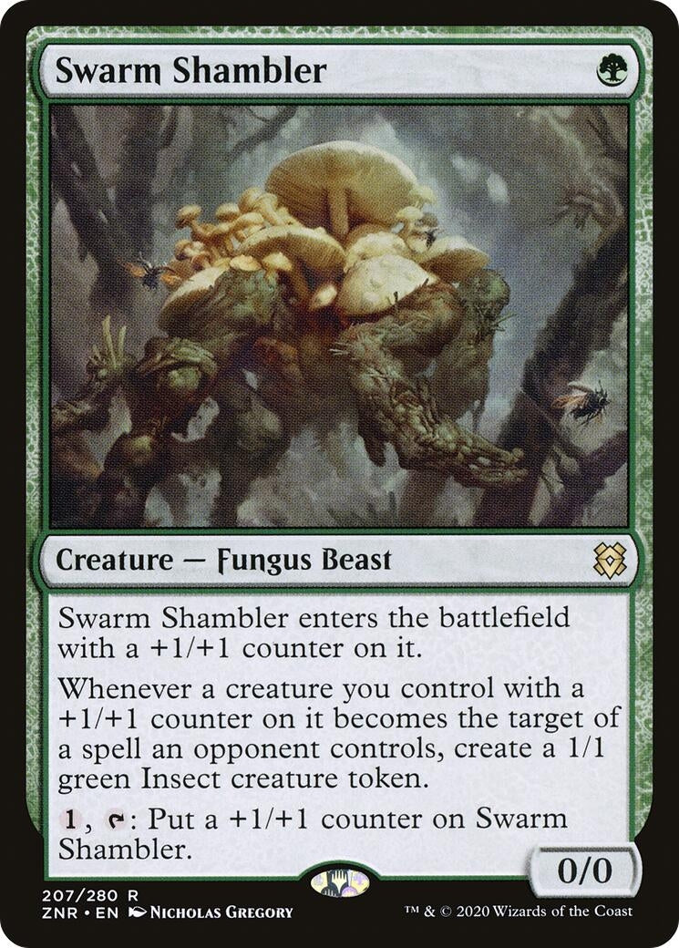 Image for Swarm Shambler (207) (Zendikar Rising) - Magic: The Gathering