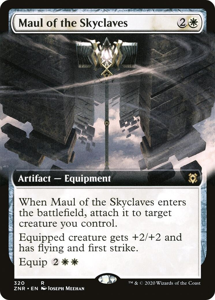 Image for Maul of the Skyclaves (Extended Art) (320) (Zendikar Rising) - Magic: The Gathering