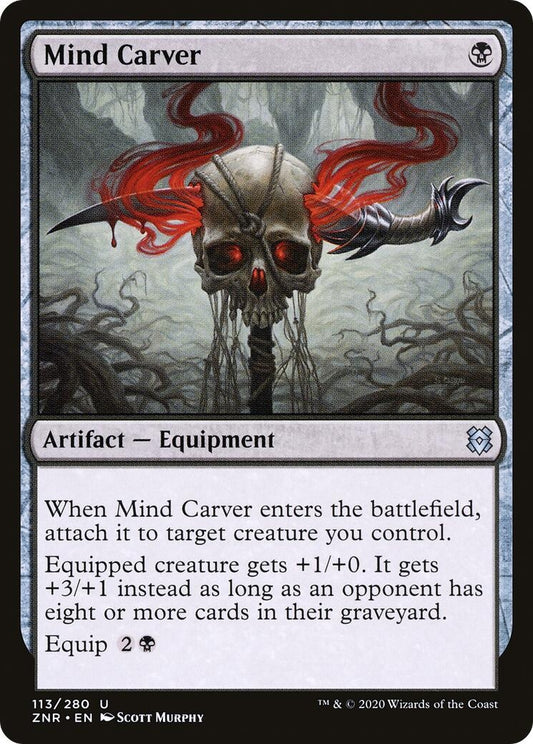 Image for Mind Carver (113) (Zendikar Rising) - Magic: The Gathering
