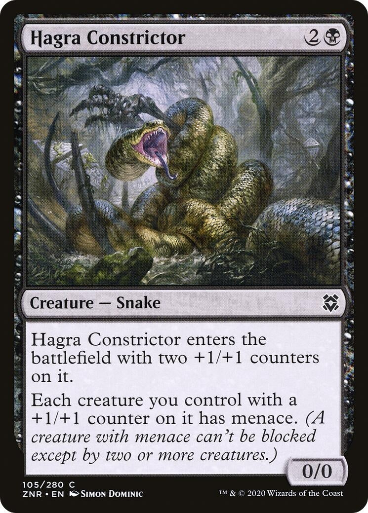 Image for Hagra Constrictor (105) (Zendikar Rising) - Magic: The Gathering