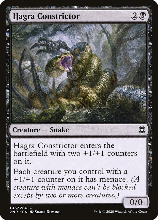 Image for Hagra Constrictor (105) (Zendikar Rising) - Magic: The Gathering