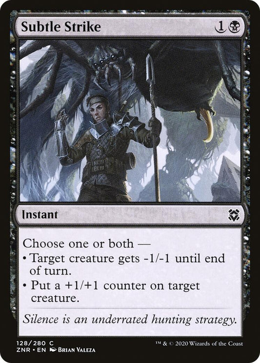 Image for Subtle Strike (128) (Zendikar Rising) - Magic: The Gathering