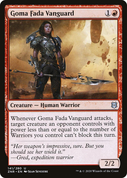 Image for Goma Fada Vanguard (141) (Zendikar Rising) - Magic: The Gathering