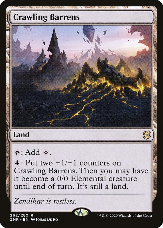 Image for Crawling Barrens (262) (Zendikar Rising) - Magic: The Gathering