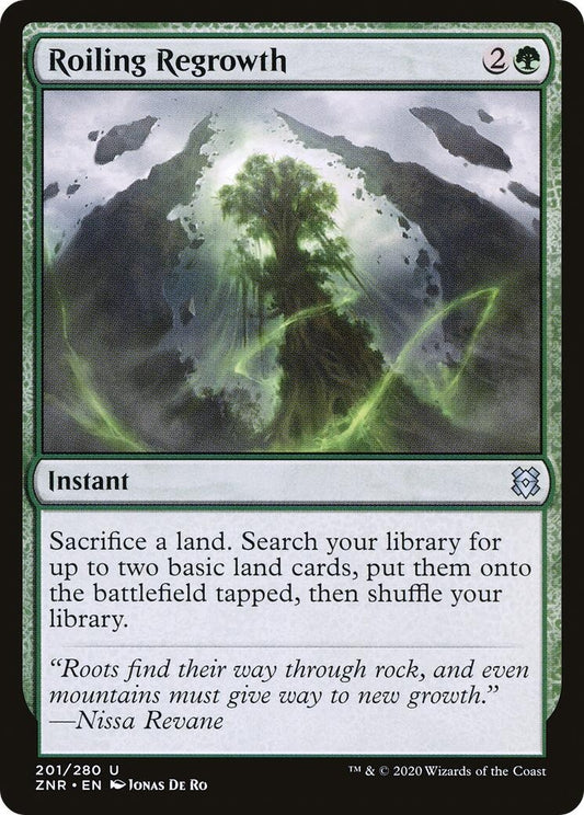 Image for Roiling Regrowth (201) (Zendikar Rising) - Magic: The Gathering