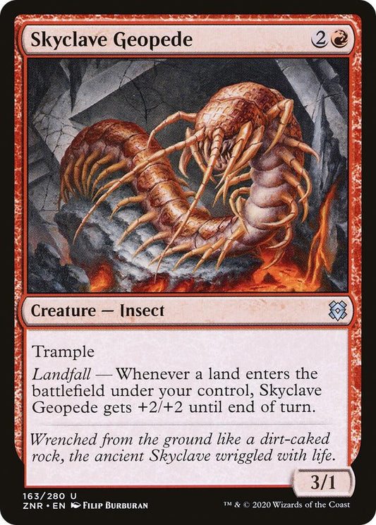Image for Skyclave Geopede (163) (Zendikar Rising) - Magic: The Gathering
