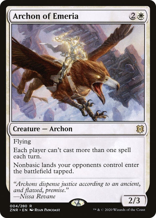 Image for Archon of Emeria (4) (Zendikar Rising) - Magic: The Gathering