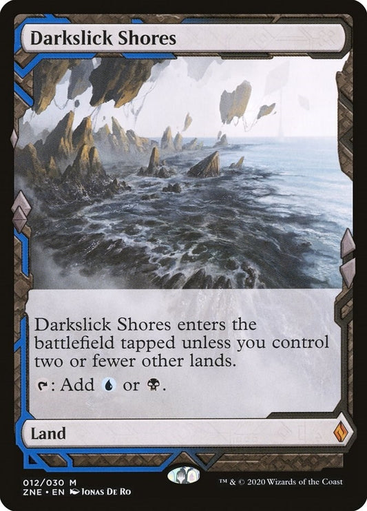 Image for Darkslick Shores (12) (Zendikar Rising Expeditions) - Magic: The Gathering