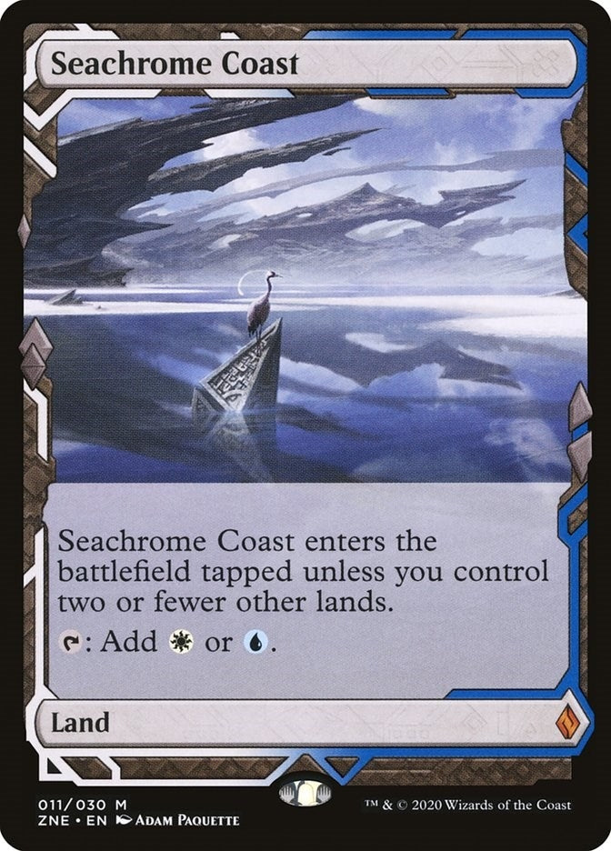 Image for Seachrome Coast (11) (Zendikar Rising Expeditions) - Magic: The Gathering
