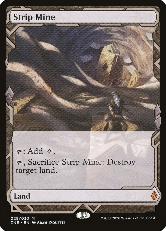 Image for Strip Mine (28) (Zendikar Rising Expeditions) - Magic: The Gathering