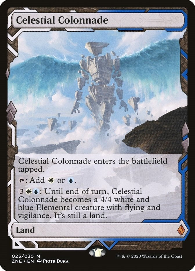 Image for Celestial Colonnade (23) (Zendikar Rising Expeditions) - Magic: The Gathering