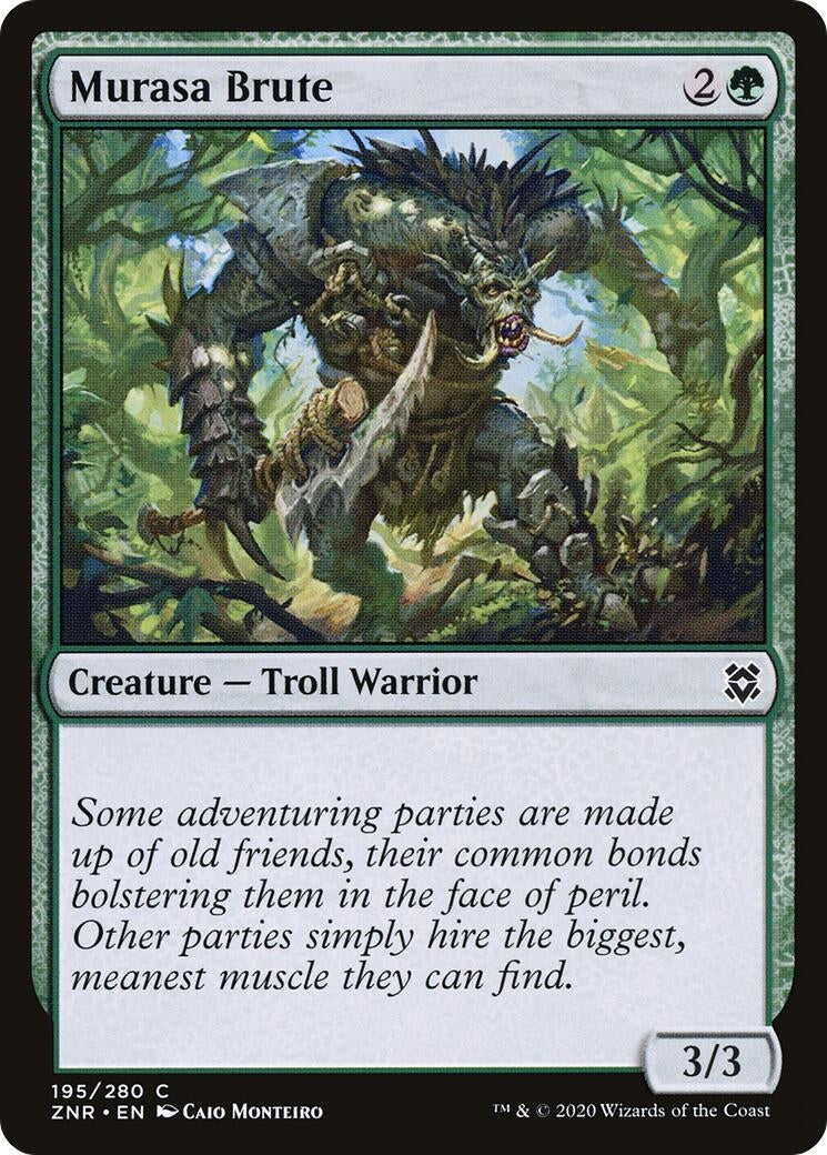 Image for Murasa Brute (195) (Zendikar Rising) - Magic: The Gathering