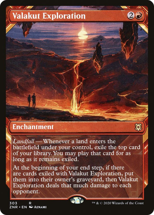 Image for Valakut Exploration (Showcase) (303) (Zendikar Rising) - Magic: The Gathering