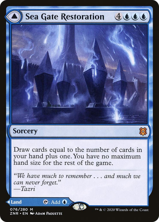 Image for Sea Gate Restoration (76) (Zendikar Rising) - Magic: The Gathering
