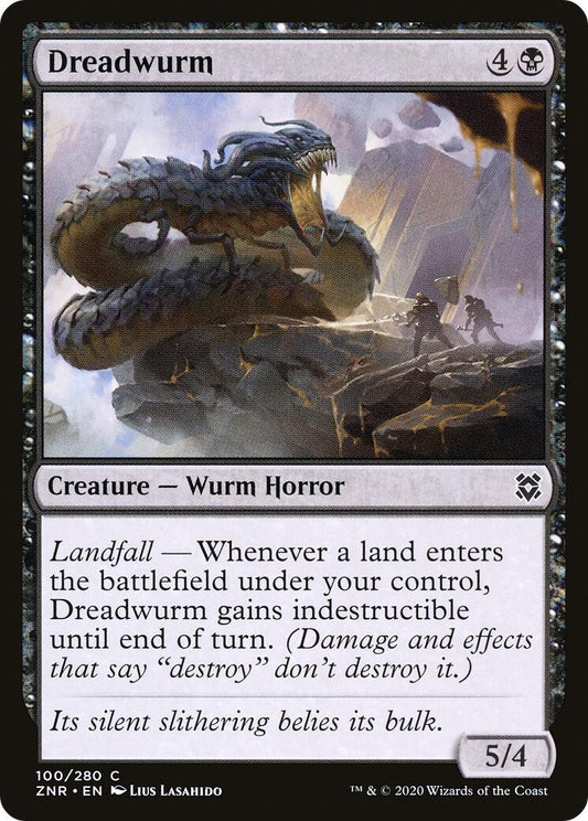 Image for Dreadwurm (100) (Zendikar Rising) - Magic: The Gathering