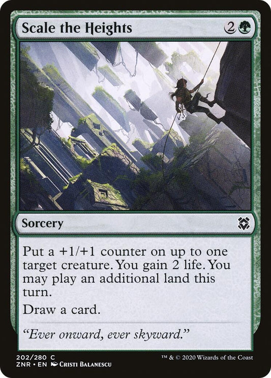 Image for Scale the Heights (202) (Zendikar Rising) - Magic: The Gathering