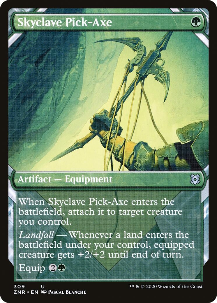 Image for Skyclave Pick-Axe (Showcase) (309) (Zendikar Rising) - Magic: The Gathering