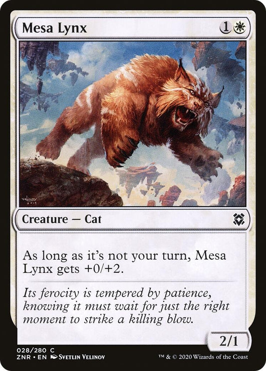 Image for Mesa Lynx (28) (Zendikar Rising) - Magic: The Gathering