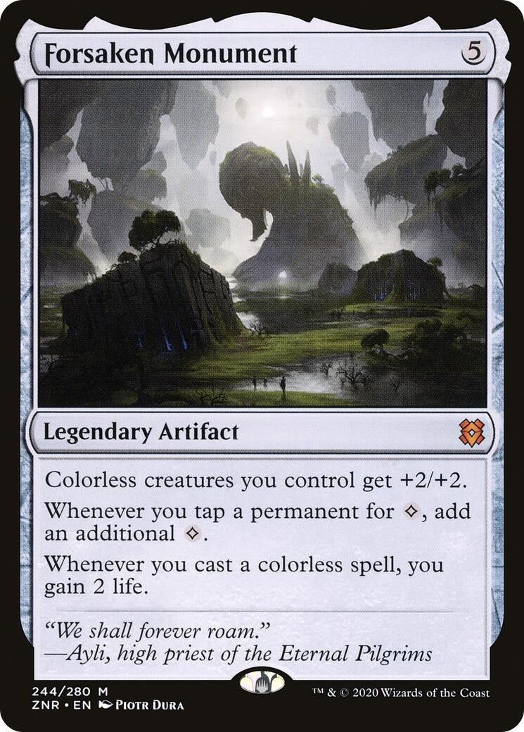 Image for Forsaken Monument (244) (Zendikar Rising) - Magic: The Gathering