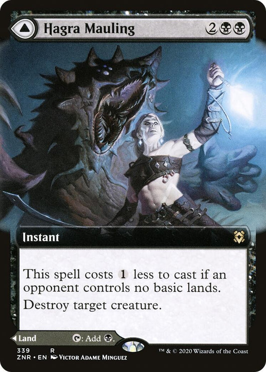 Image for Hagra Mauling (Extended Art) (339) (Zendikar Rising) - Magic: The Gathering