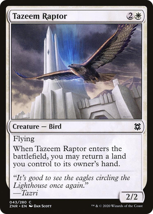 Image for Tazeem Raptor (43) (Zendikar Rising) - Magic: The Gathering