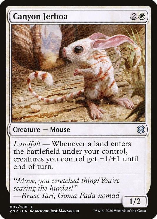 Image for Canyon Jerboa (7) (Zendikar Rising) - Magic: The Gathering