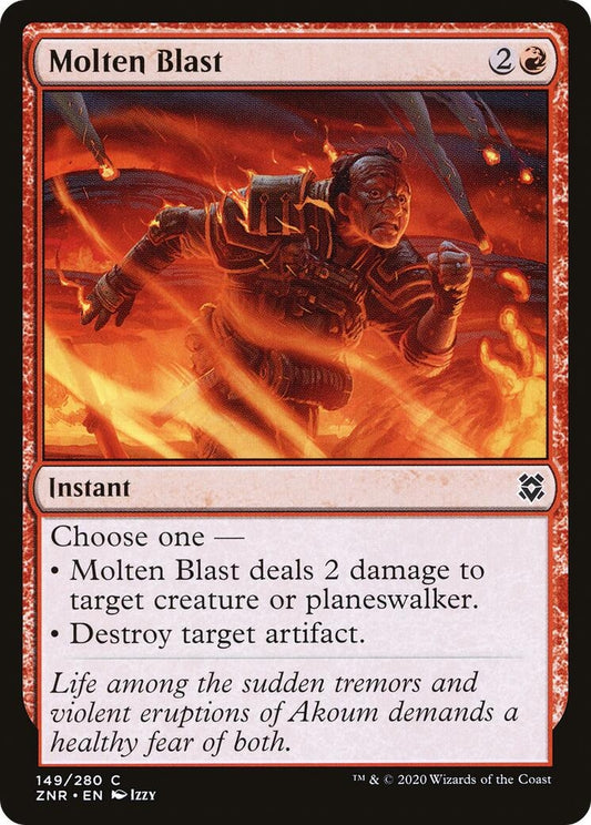 Image for Molten Blast (149) (Zendikar Rising) - Magic: The Gathering