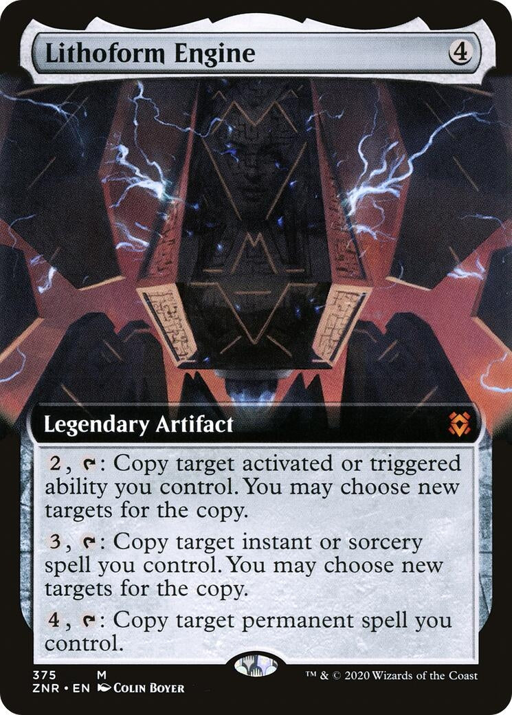 Image for Lithoform Engine (Extended Art) (375) (Zendikar Rising) - Magic: The Gathering