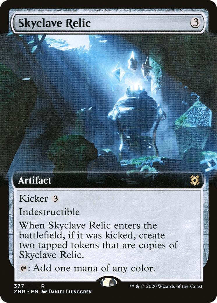 Image for Skyclave Relic (Extended Art) (377) (Zendikar Rising) - Magic: The Gathering