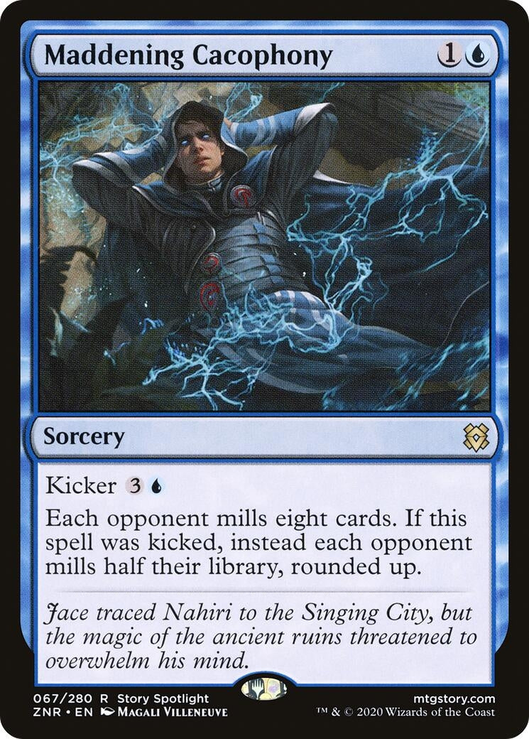 Image for Maddening Cacophony (67) (Zendikar Rising) - Magic: The Gathering